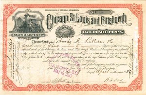 Chicago, St. Louis and Pittsburgh Railroad Co.